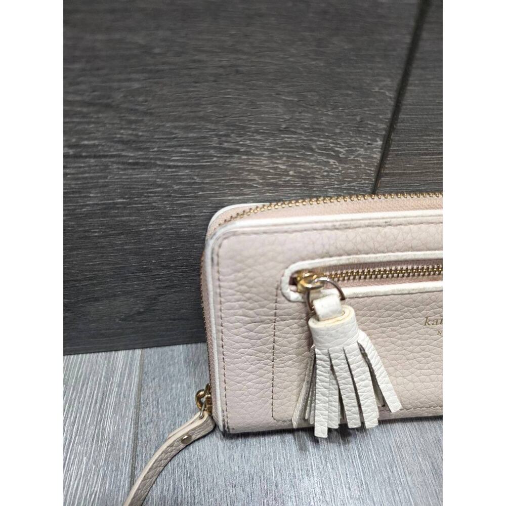 Kate Spade York Chester Street Neda Pebbled Leather Zip Around Wallet B000453 - Picture 9 of 11